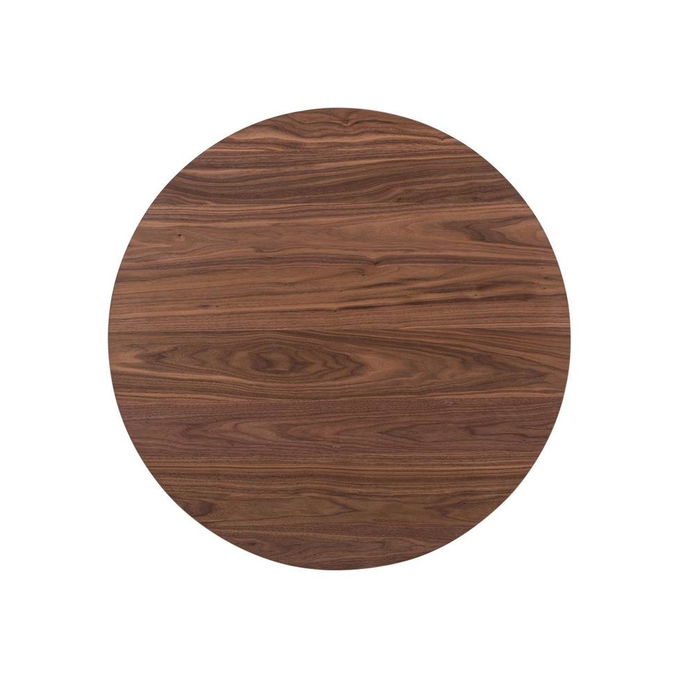 Brown Round Dining Table – Elegant Small Round Kitchen Table for Any Space. Picture 4