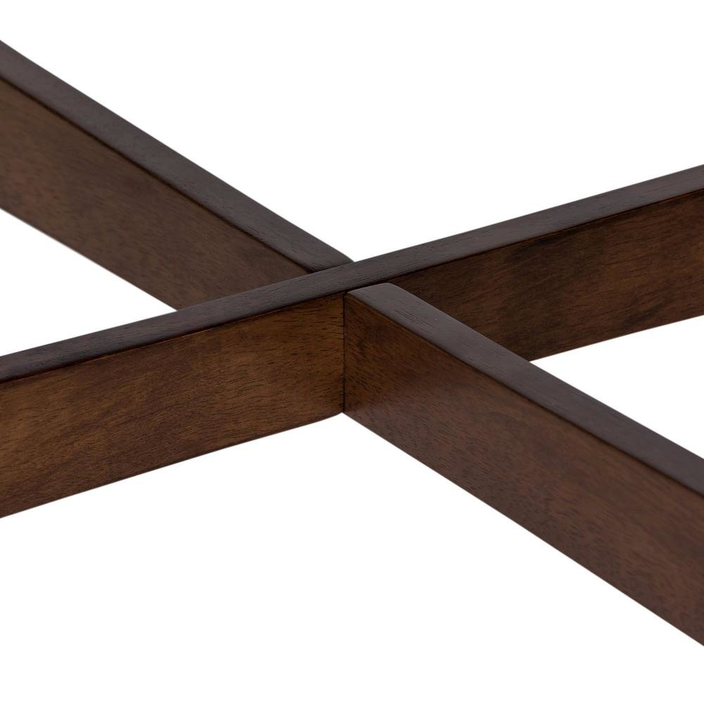 Brown Round Dining Table – Elegant Small Round Kitchen Table for Any Space. Picture 5