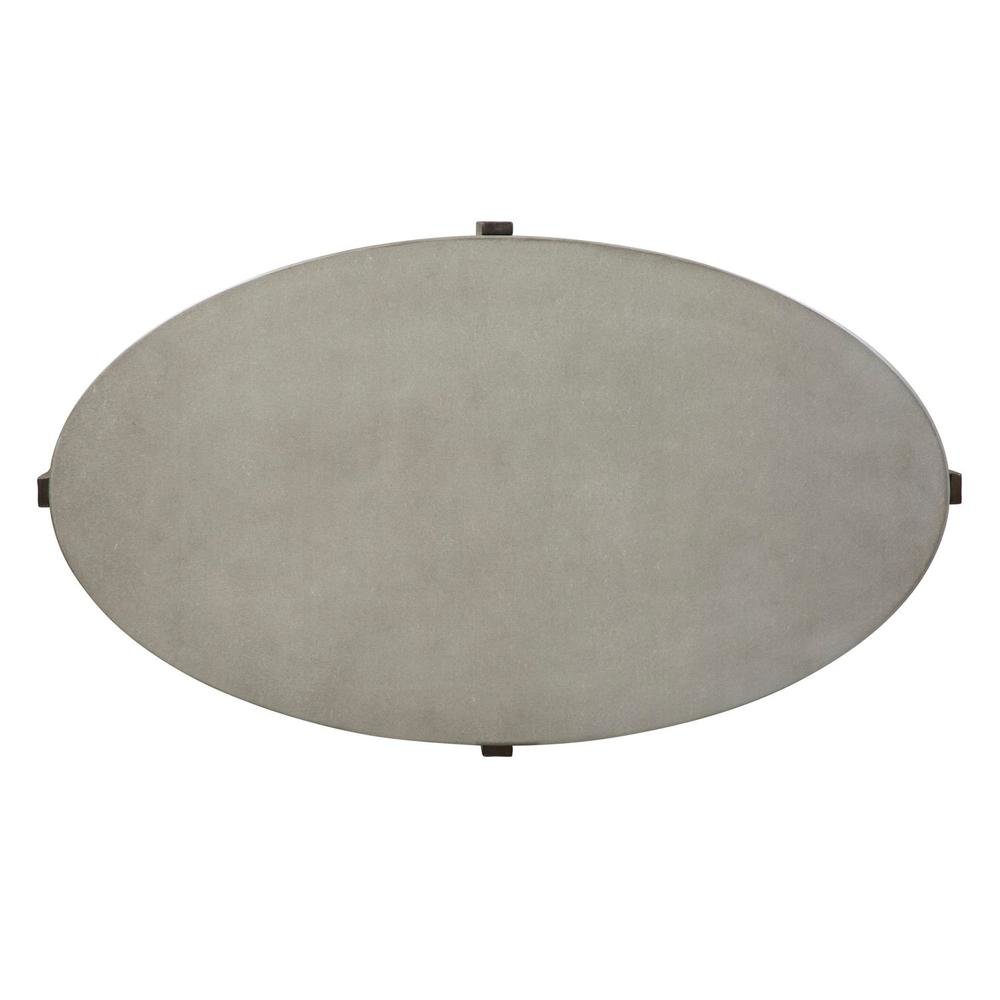 Brown Round Cocktail Table – Stylish Living Room Center Table for Living Room. Picture 4