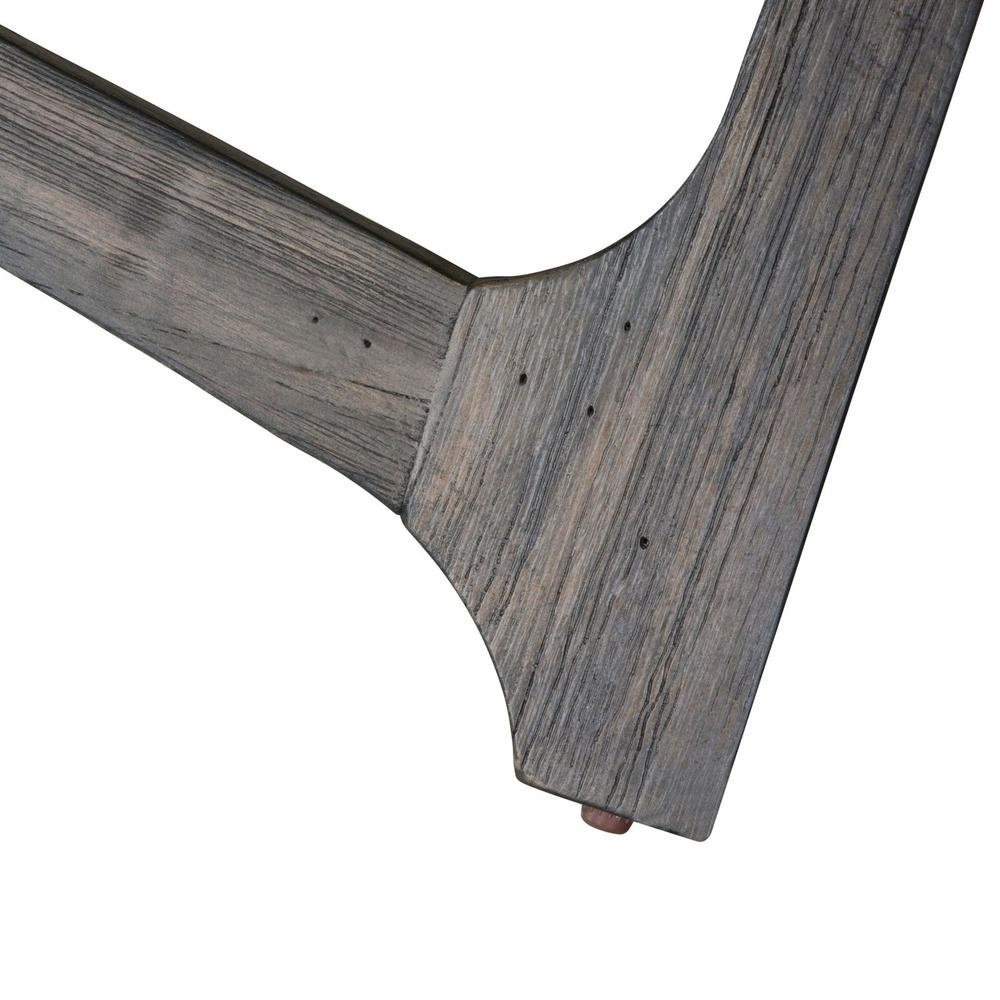 Brown Round Cocktail Table – Stylish Living Room Center Table for Living Room. Picture 5