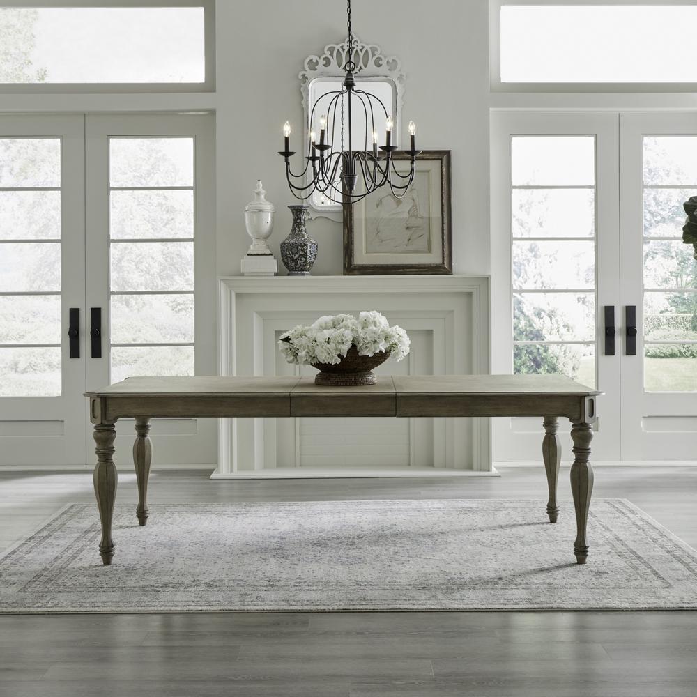 Magnolia Manor Opt 7 Piece Rectangular Table Set - Weathered Bisque. Picture 2