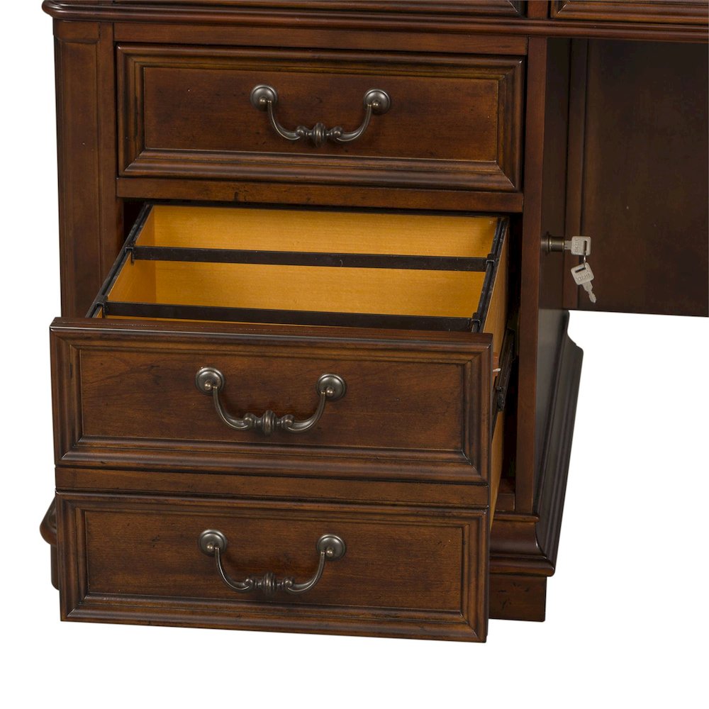 Brayton Manor Credenza in Poplar Solids & Cherry/Birch Veneers. Picture 2