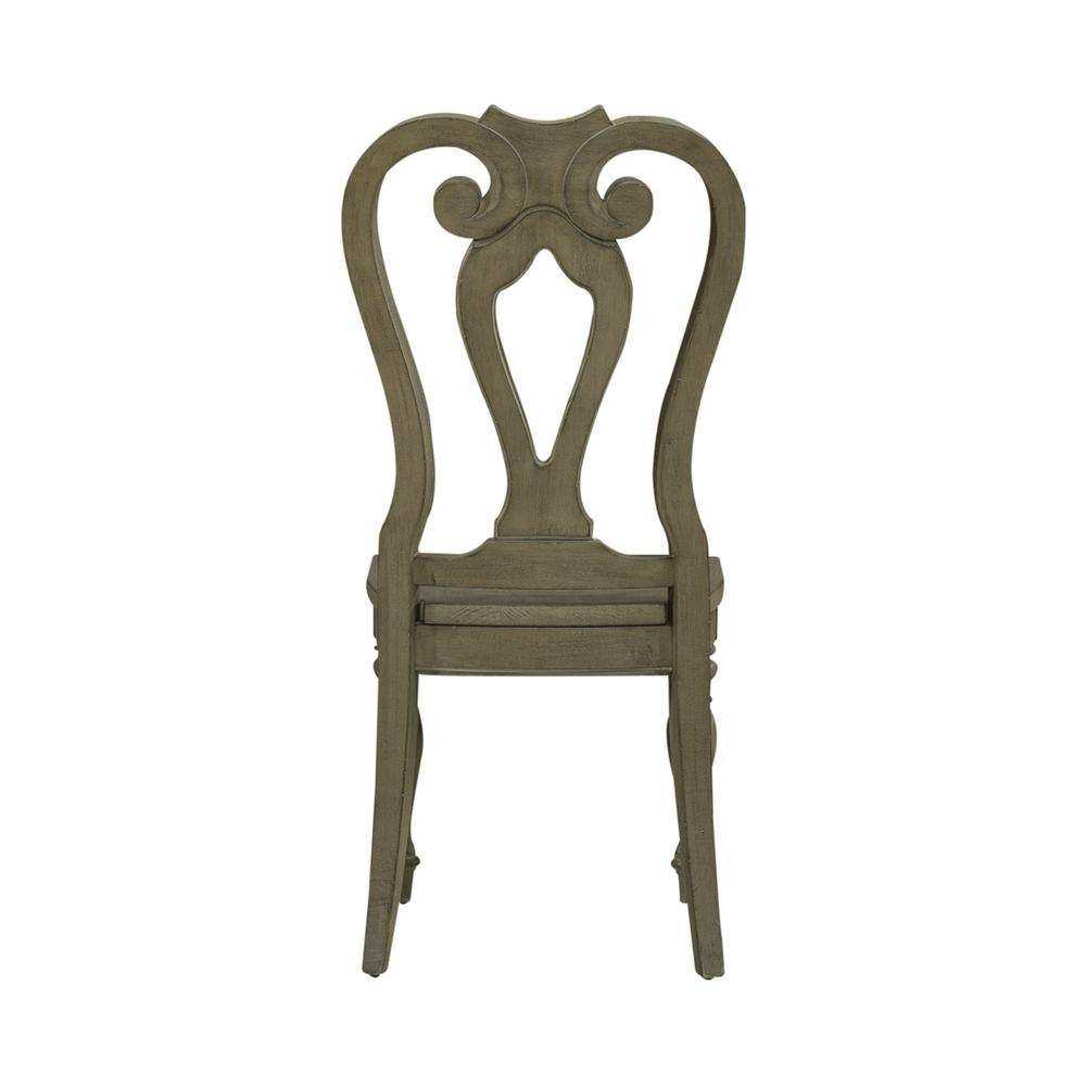 Magnolia Manor Splat Back Side Chair (RTA) - Set of 2 in Weathered Bisque. Picture 2