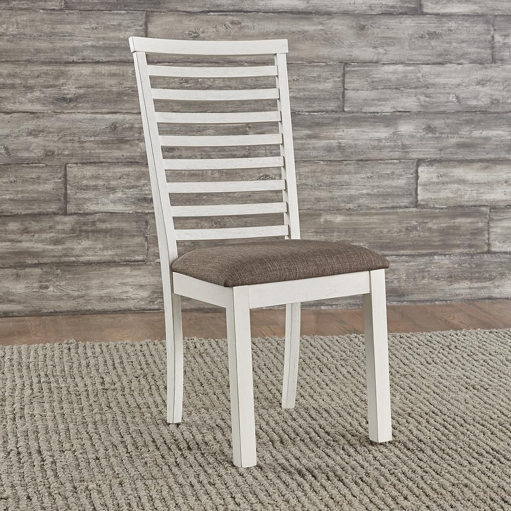 Upholstered Ladder Back Side Chair (RTA). Picture 2