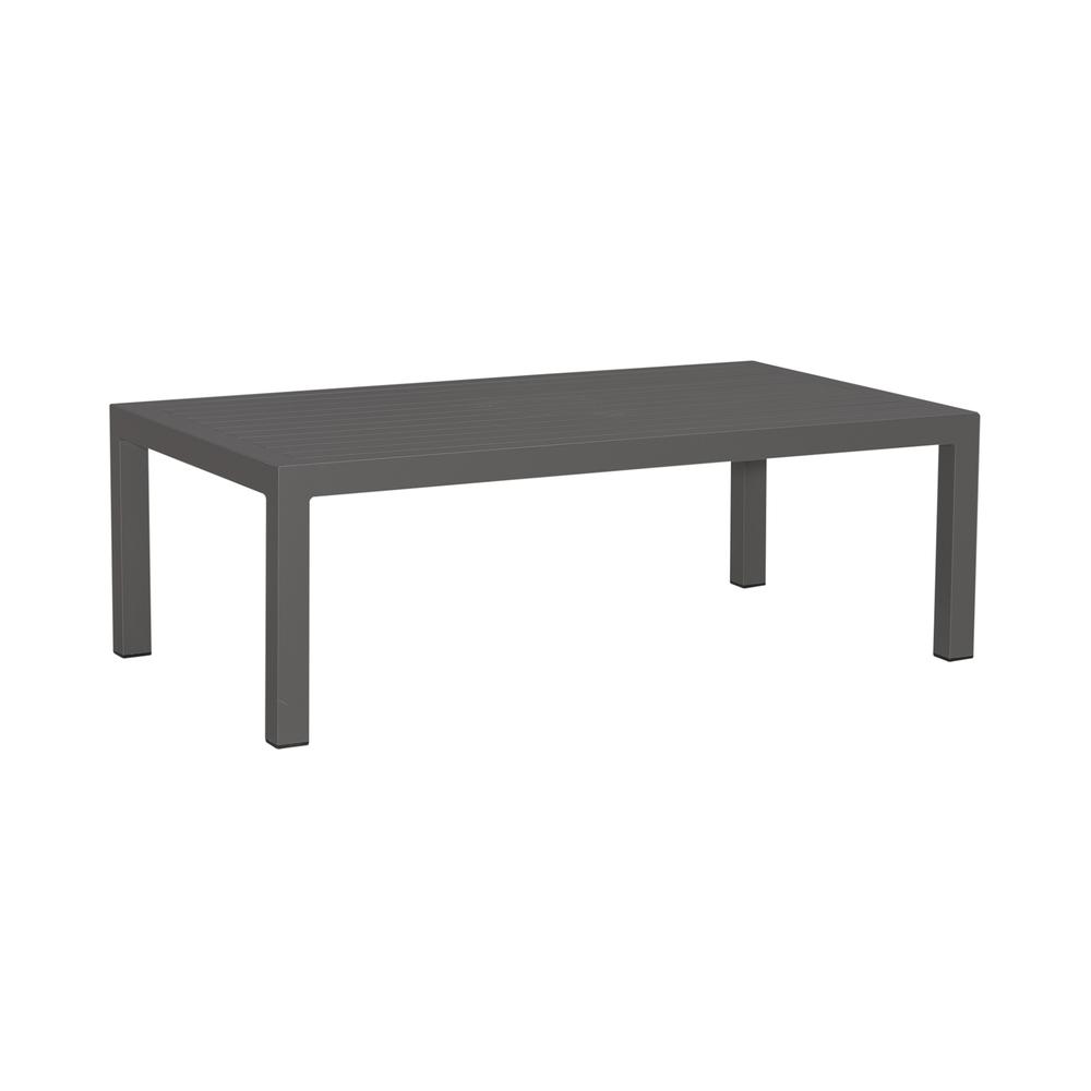 Outdoor Cocktail Table - Granite Transitional Grey in Granite Finish. Picture 1