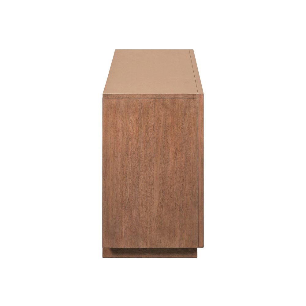 Easton Entertainment Stand 84 Inch TV Console  - Urban Bronze Poplar Wood. Picture 4