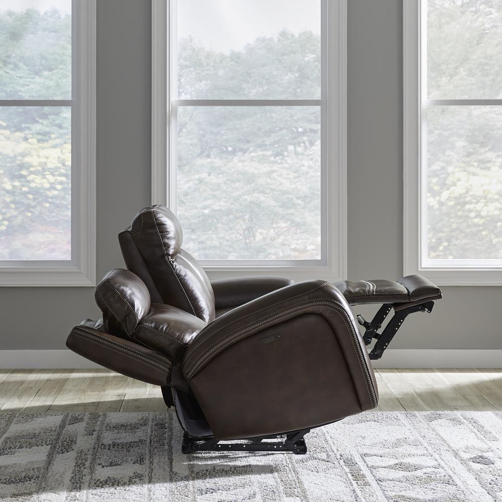 Power Three Seat Dual Reclining Sofa, Power Headrest and Zero Gravity. Picture 3