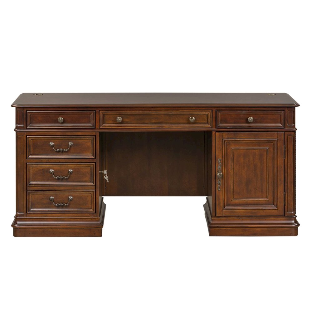 Brayton Manor Credenza in Poplar Solids & Cherry/Birch Veneers. Picture 4