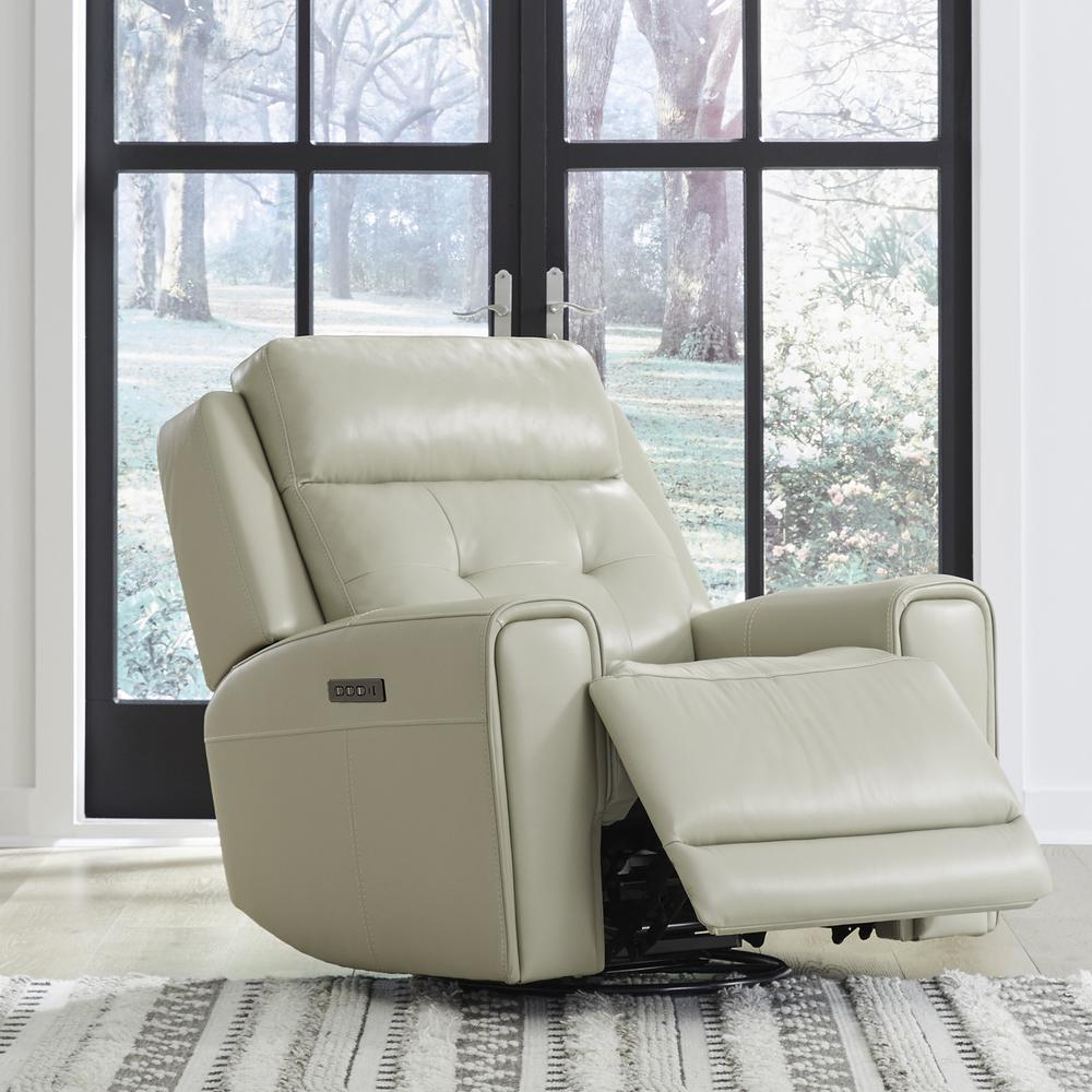 Swivel Glide Power Recliner, Power Headrest, Lumbar. Picture 3
