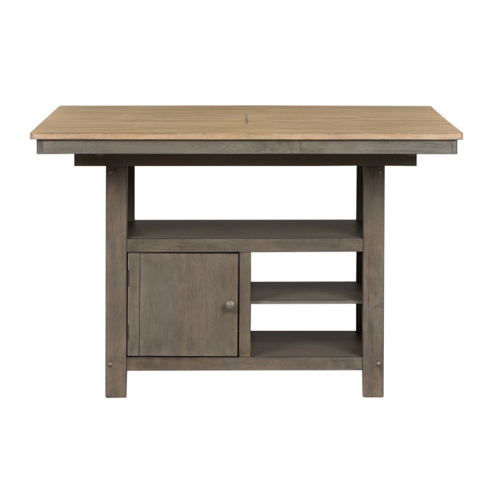 Lindsey Farm Kitchen Island in Rubberwood Solids & Veneers w/ MDF. Picture 1