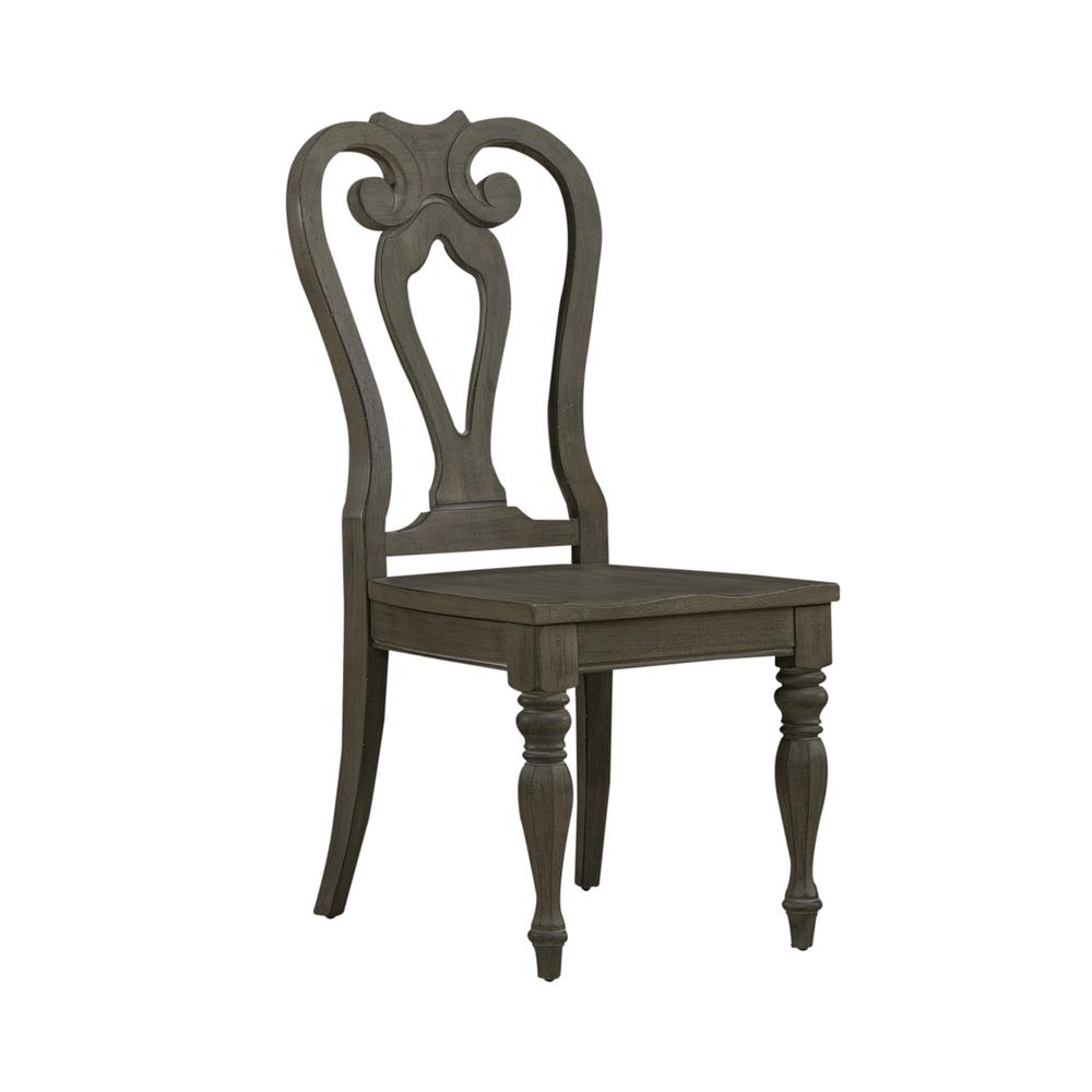 Magnolia Manor Splat Back Side Chair (RTA) - Set of 2 in Weathered Bisque. Picture 1