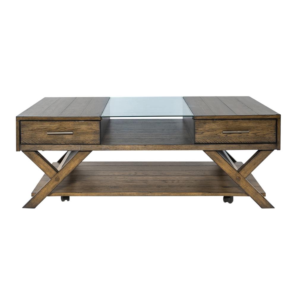 Lennox 3 Piece Set in Weathered Chestnut. Picture 2