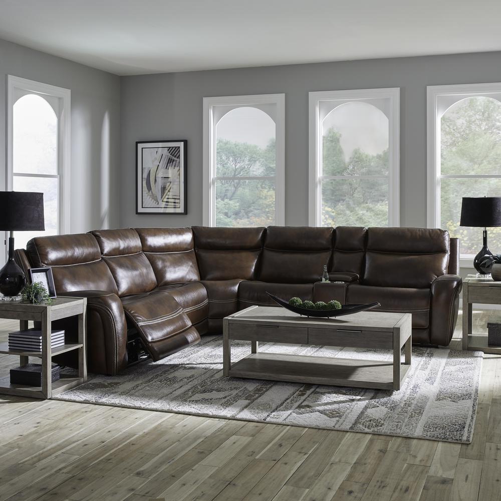 Blair Blair Brown 6 Piece Sectional. Picture 2