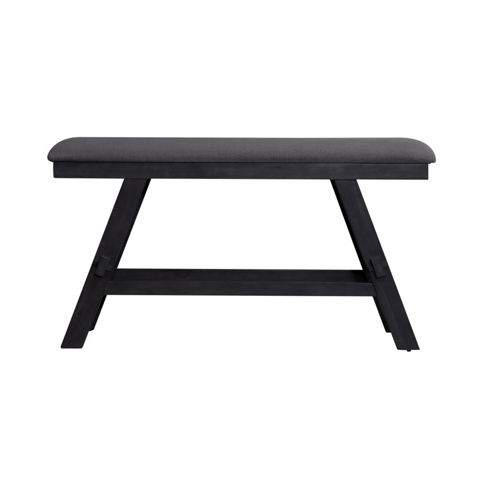 Lawson Counter Bench (RTA) in Slate w/ Weathered Gray Top. Picture 3