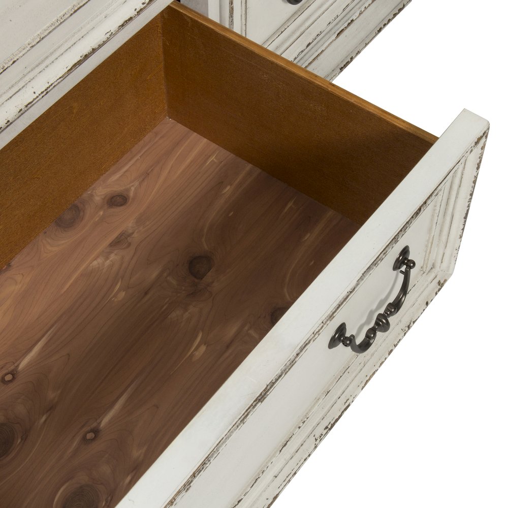 King California Panel Bed, Dresser & Mirror, Chest. Picture 5