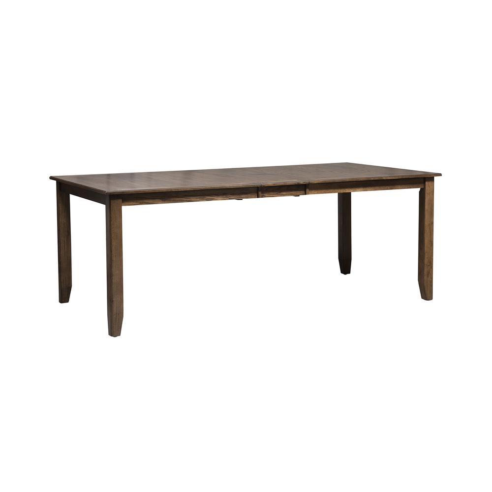 Santa Rosa 7 Piece Rectangular Table Set in Antique Honey. Picture 1