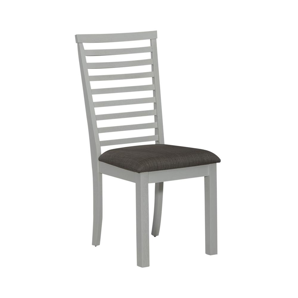 Upholstered Ladder Back Side Chair (RTA). Picture 1
