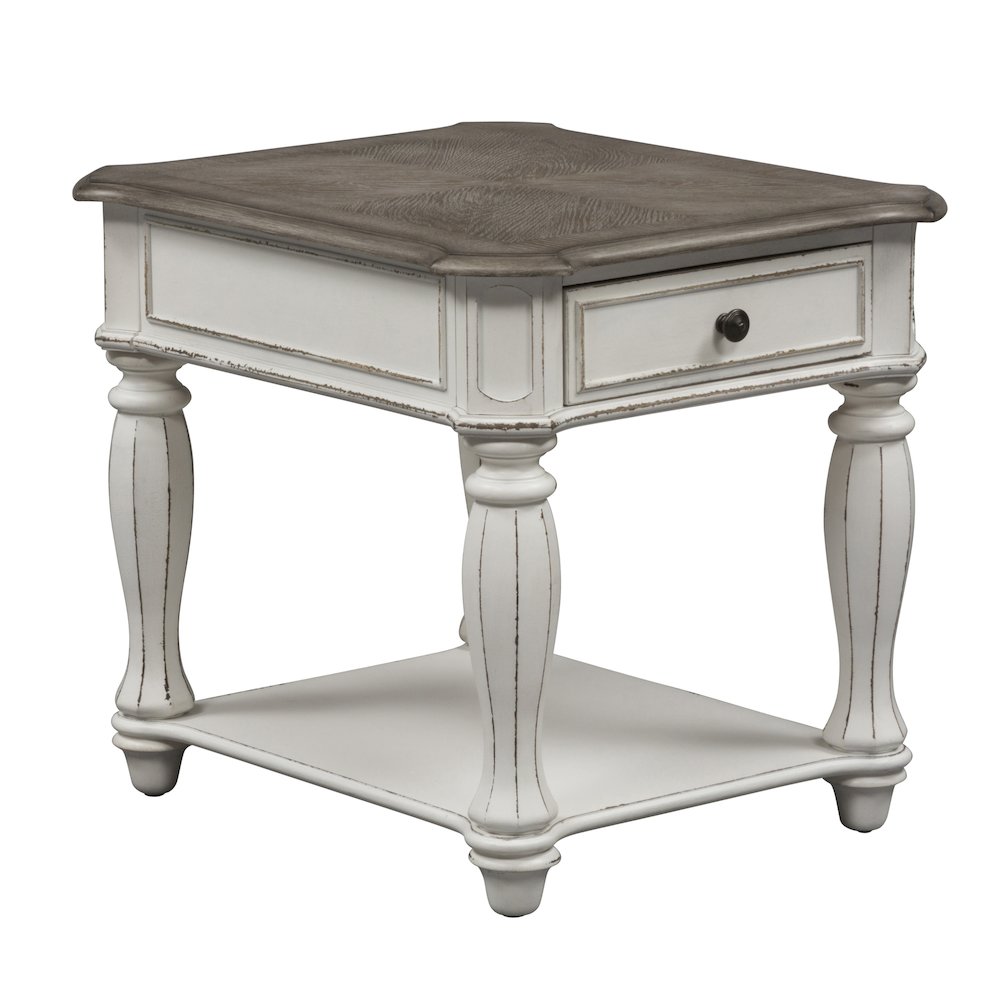 Magnolia Manor 3 Piece Set (1-Cocktail 2-End Tables). Picture 2