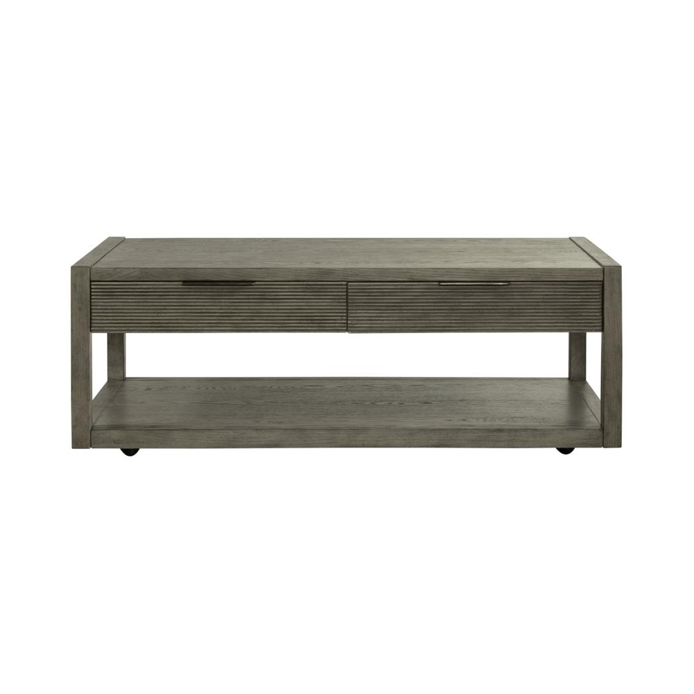 Bartlett Field 3 Piece Set (1-Cocktail 2-End Tables) in Grey. Picture 3