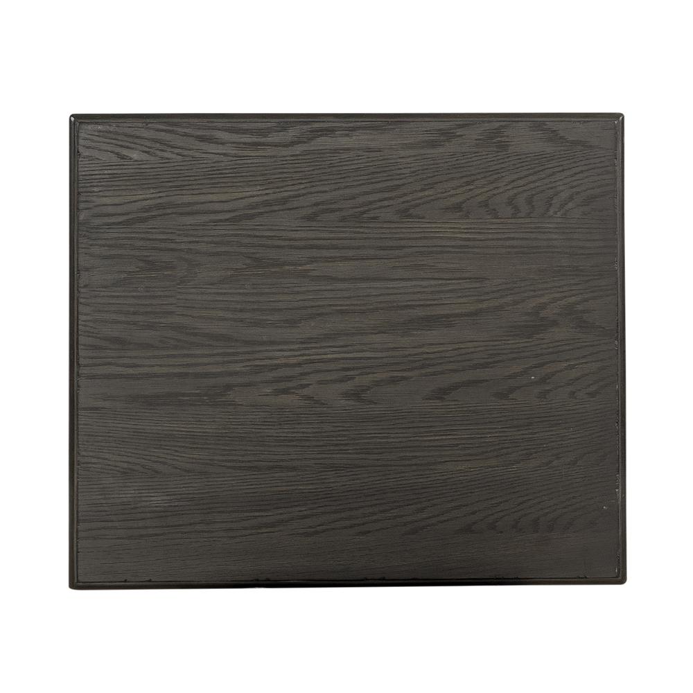Mill Creek Drawer End Table in Peppercorn. Picture 2