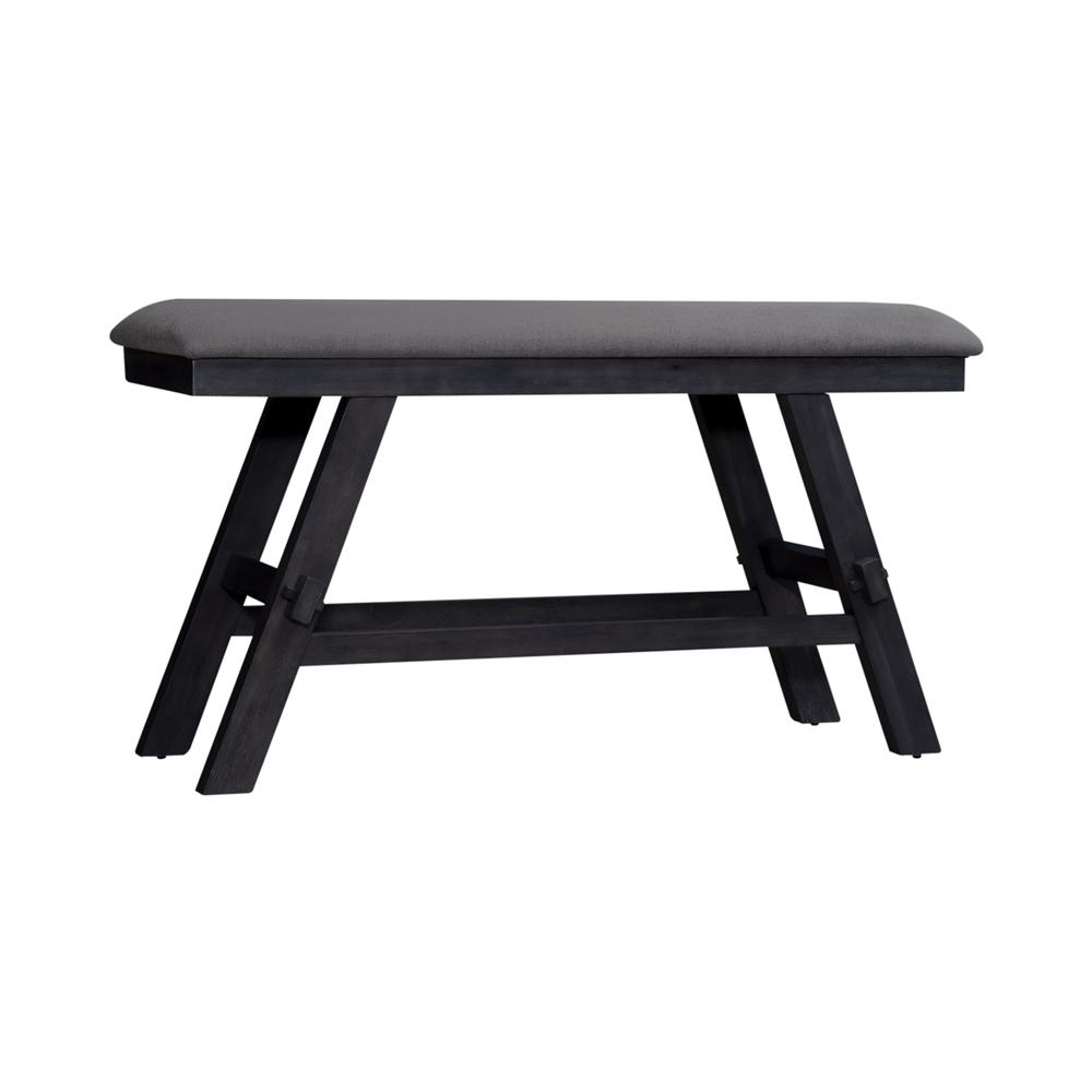 Lawson Counter Bench (RTA) in Slate w/ Weathered Gray Top. Picture 1