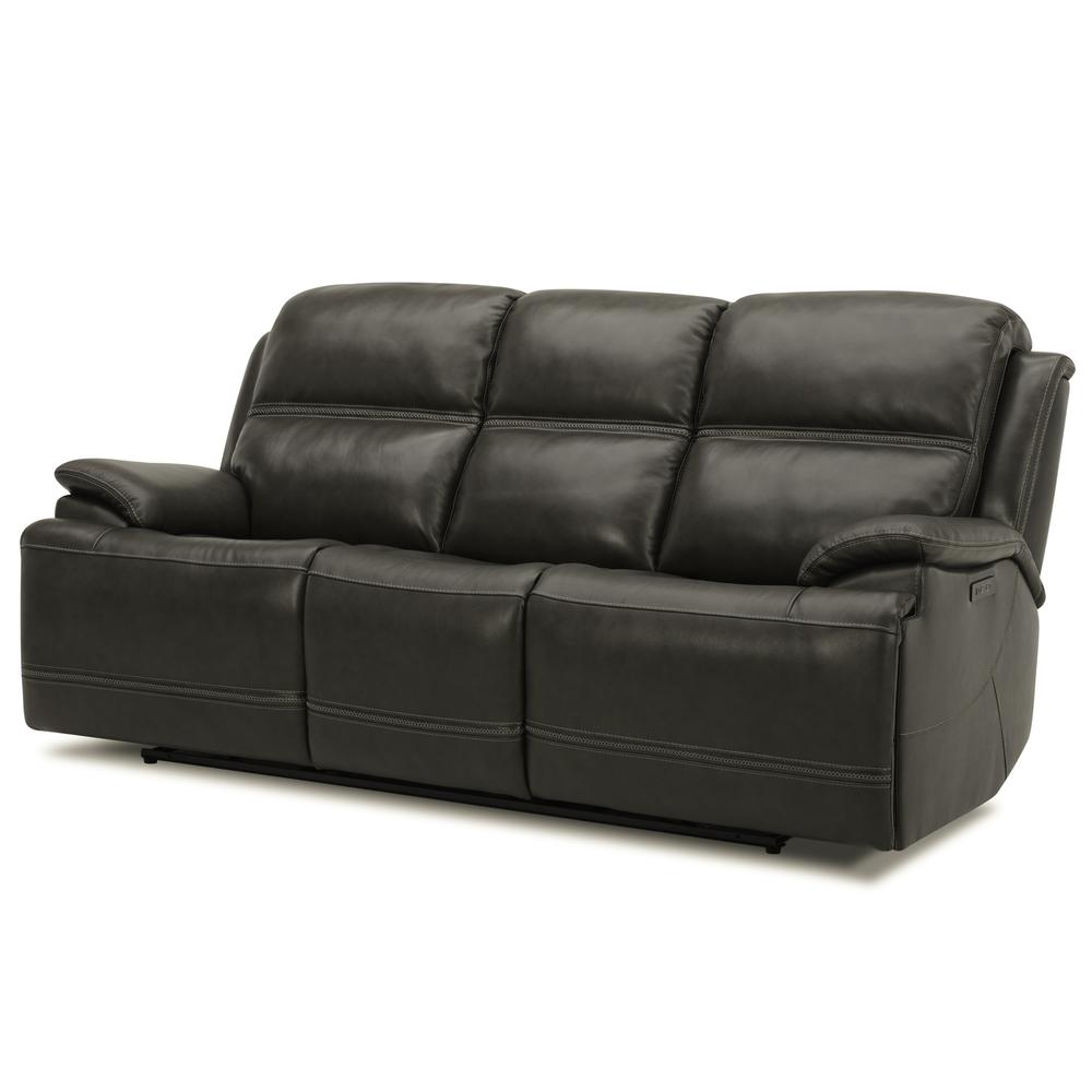 Power Three Seat Dual Reclining Sofa, Power Headrest and Zero Gravity. Picture 4