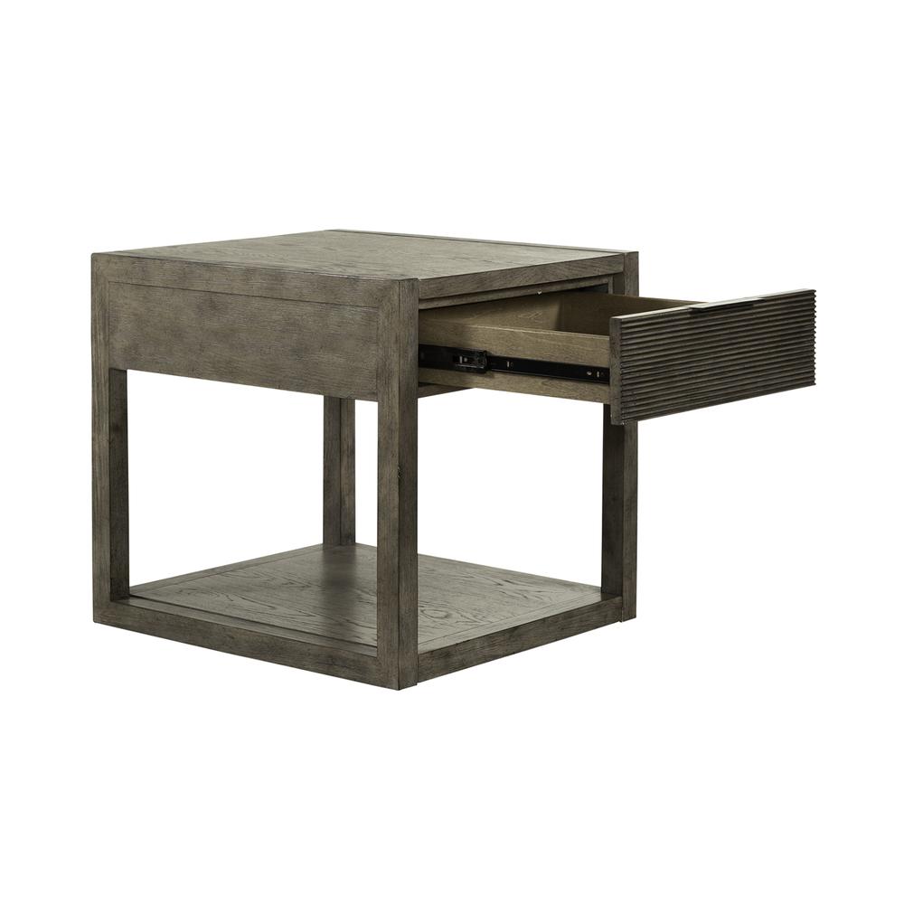 Bartlett Field 3 Piece Set (1-Cocktail 2-End Tables) in Grey. Picture 10