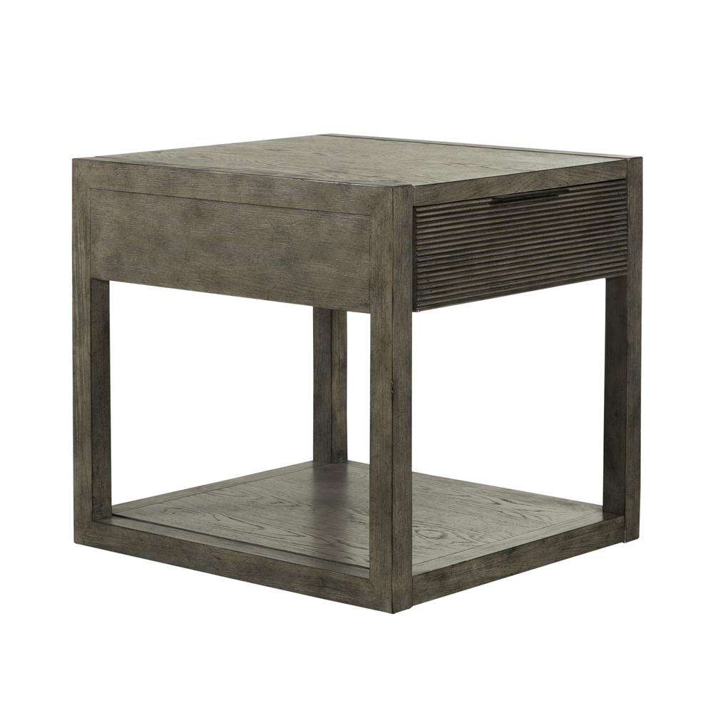 Bartlett Field 3 Piece Set (1-Cocktail 2-End Tables) in Grey. Picture 7