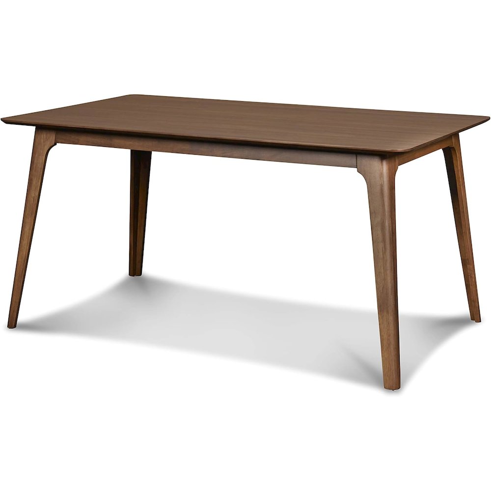 Oscar Solid Wood Table and 6 Chairs in Brown. Picture 8