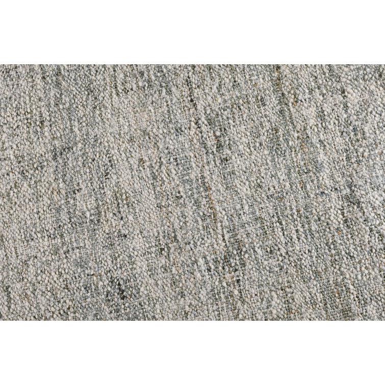 Oscoda 5x8 Handwoven Fog Gray Area Rug by Kosas Home. Picture 2