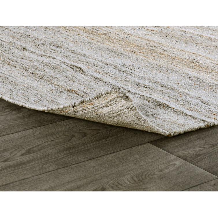 Oscoda 5x8 Handwoven Fog Gray Area Rug by Kosas Home. Picture 3