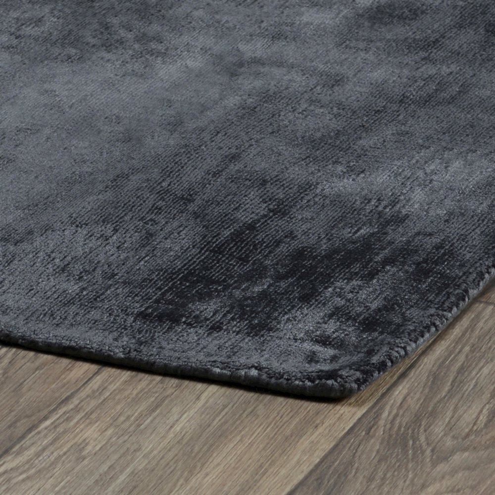 Cameron Hand-woven Distressed Viscose Area Rug by Kosas Home. Picture 3