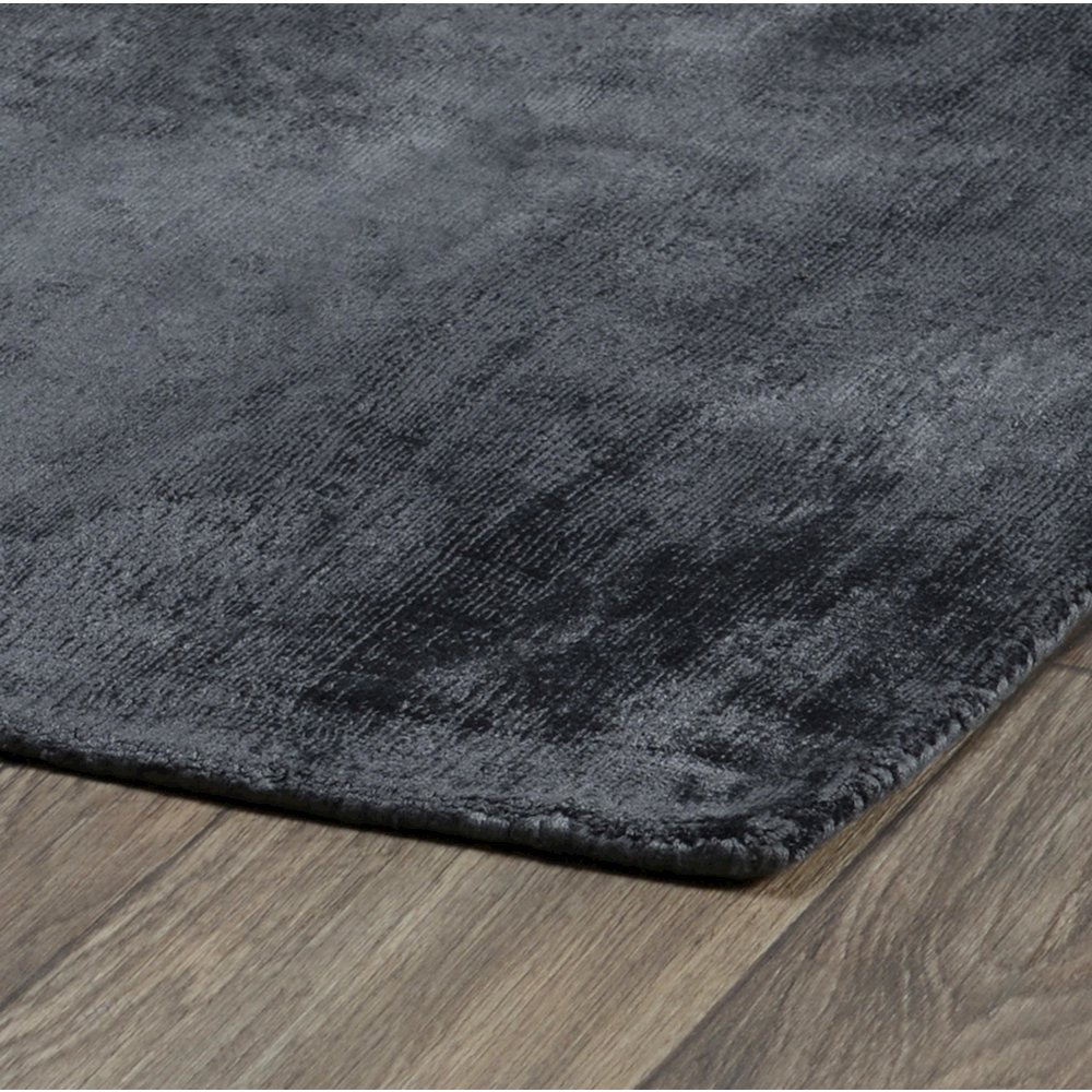 Cameron Hand-woven Distressed Viscose Area Rug by Kosas Home. Picture 3
