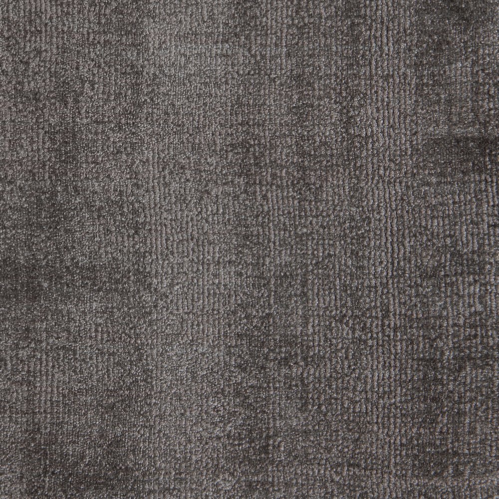 Cameron Hand-woven Distressed Viscose Area Rug  Charcoal 5X8. Picture 4
