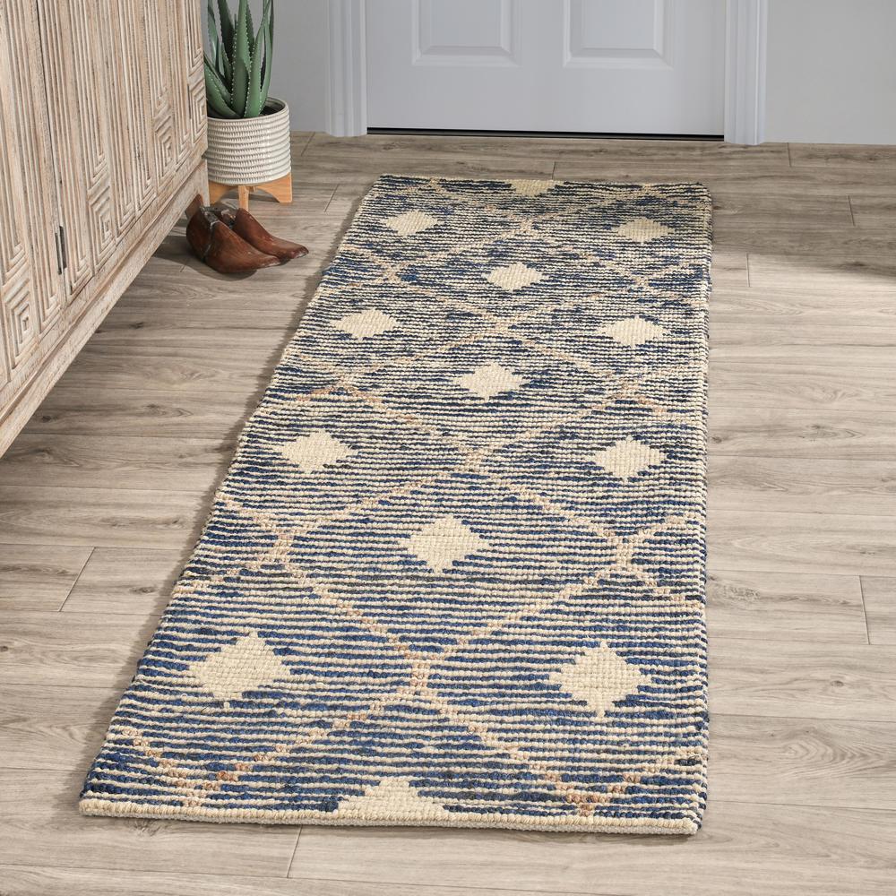 Reign Diamond Hand-woven Area Rug by Kosas Home. Picture 4