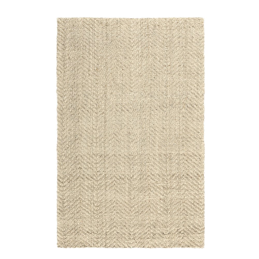 Chevron Handwoven Jute Area Rug by Kosas Home. Picture 1