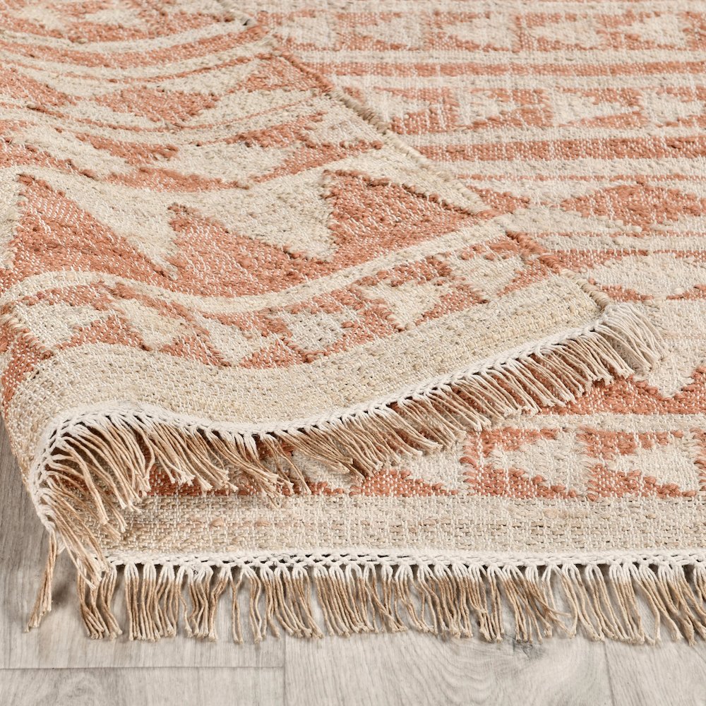 Camille Handwoven Jute Area Rug by Kosas Home. Picture 4