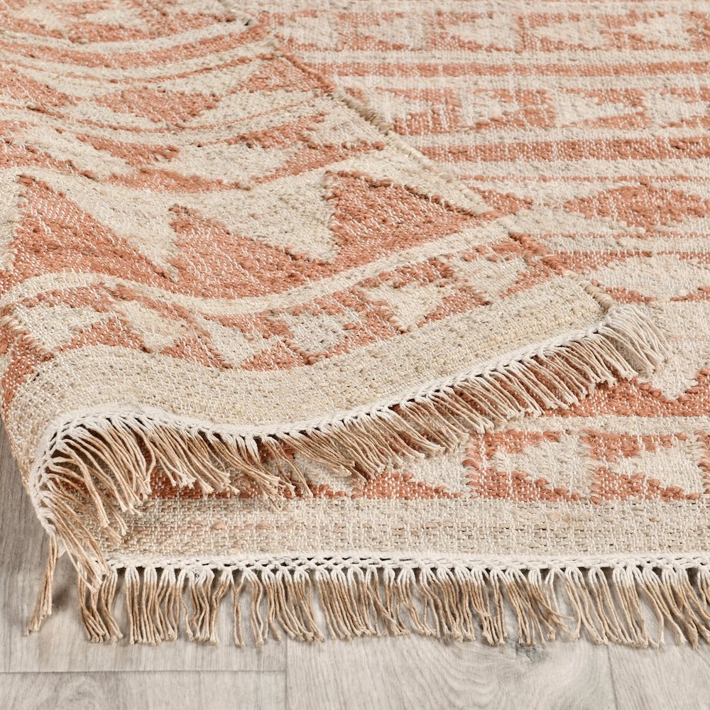 Camille Handwoven Jute Area Rug by Kosas Home. Picture 4