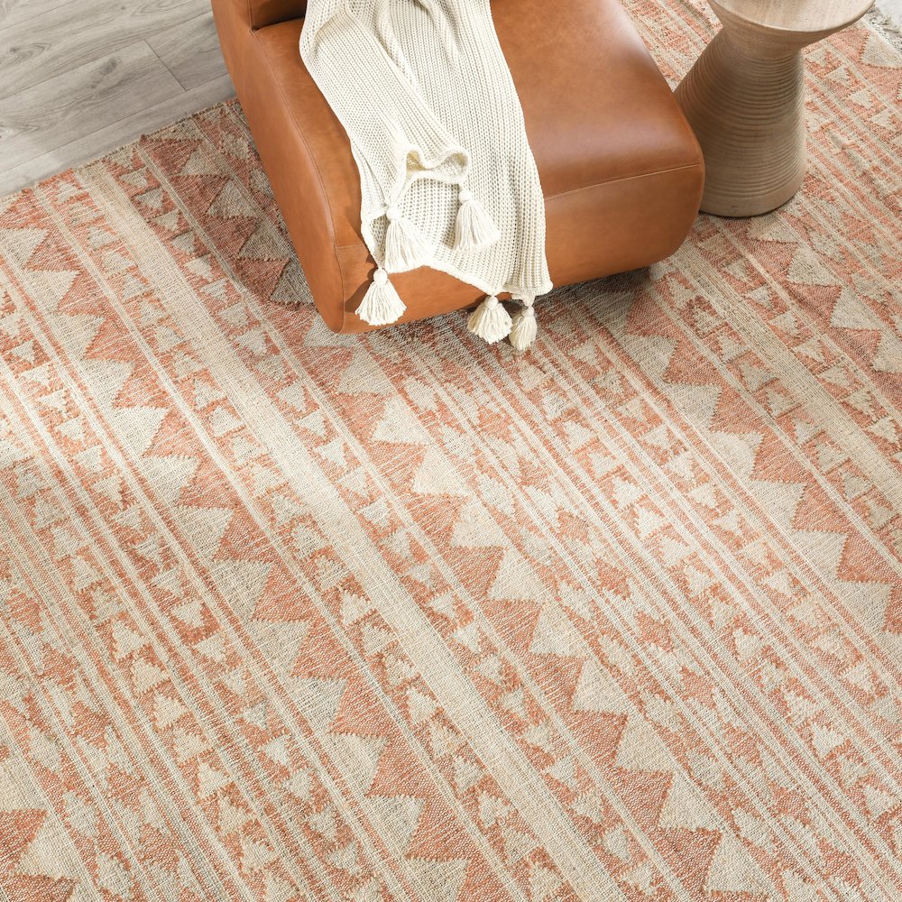 Camille Handwoven Jute Area Rug by Kosas Home. Picture 6