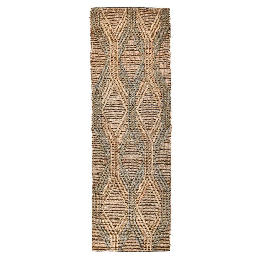 Manitou Jute Cotton Accent Rug by Kosas Home 31.2x96. Picture 1