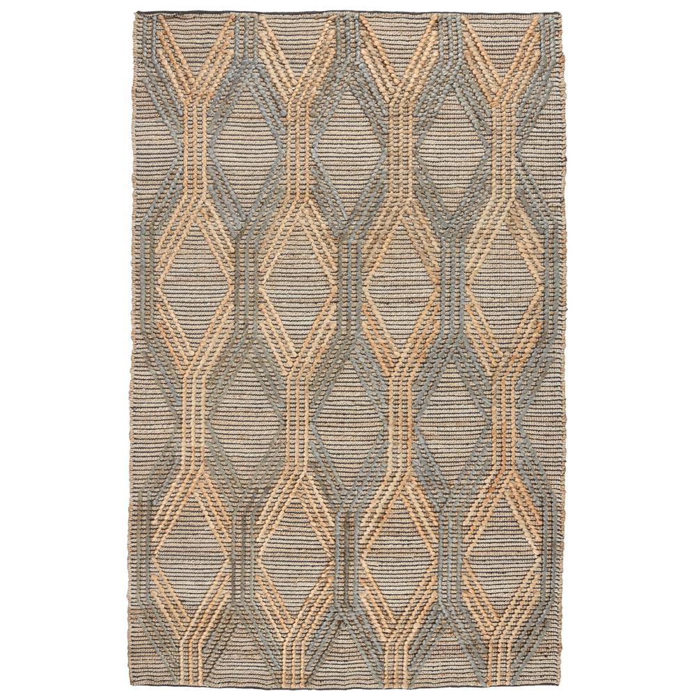 Manitou Beige and Blue Accent Rug, By Kosas Home. Picture 1