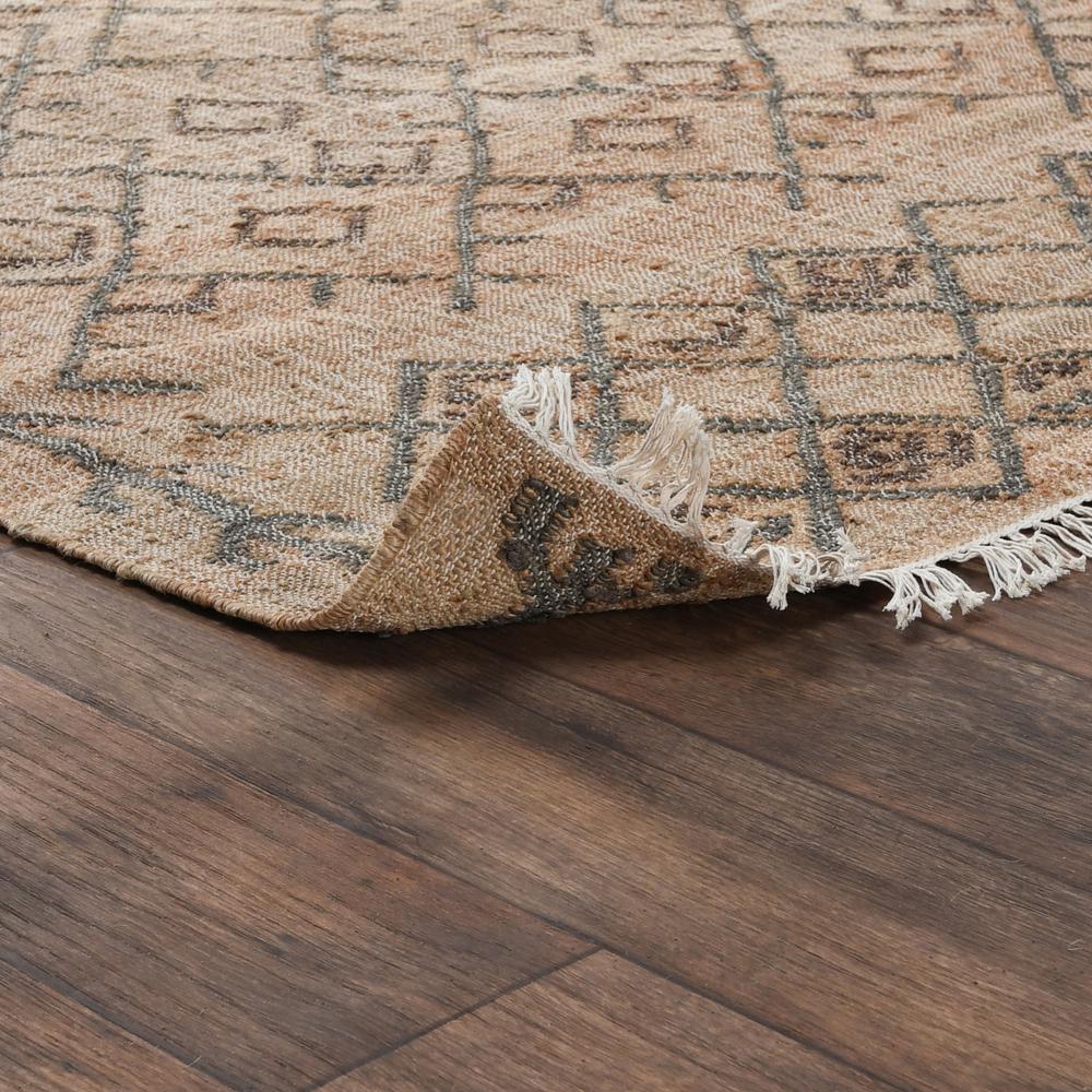 Manistique, Beige and Green Accent Rug by Kosas Home. Picture 4