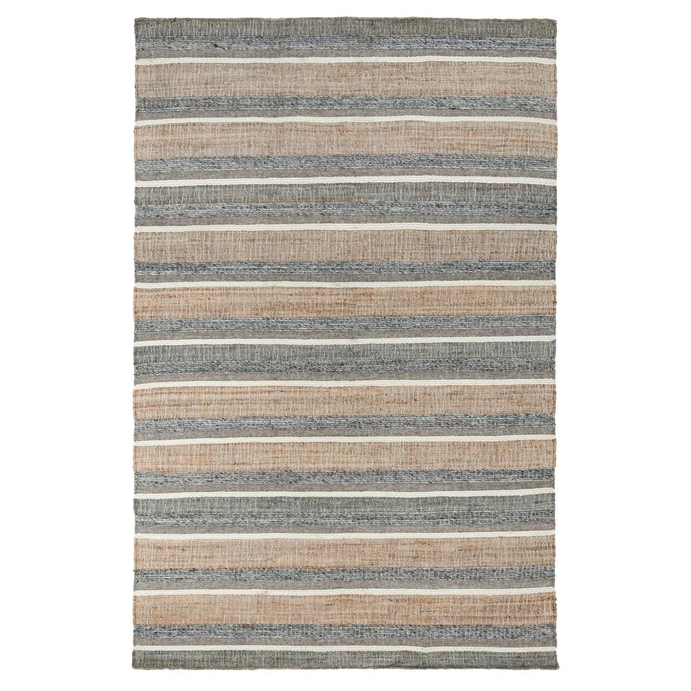 Elodie Natural Blue Multi Handwoven Area Rug by Kosas Home. Picture 1