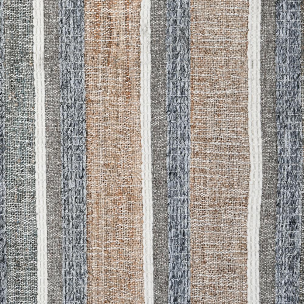 Elodie Natural Blue Multi Handwoven Area Rug, by Kosas Home. Picture 3