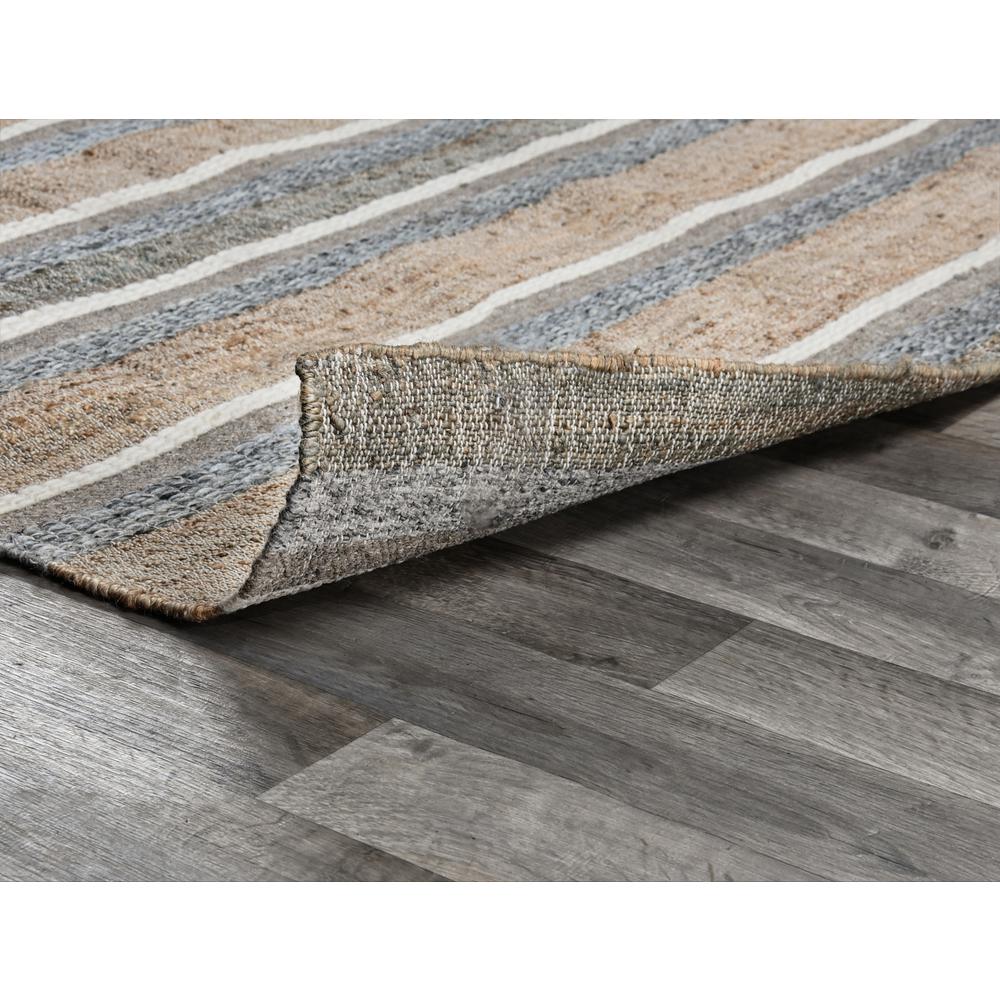 Elodie Natural Blue Multi Handwoven Area Rug, by Kosas Home. Picture 4