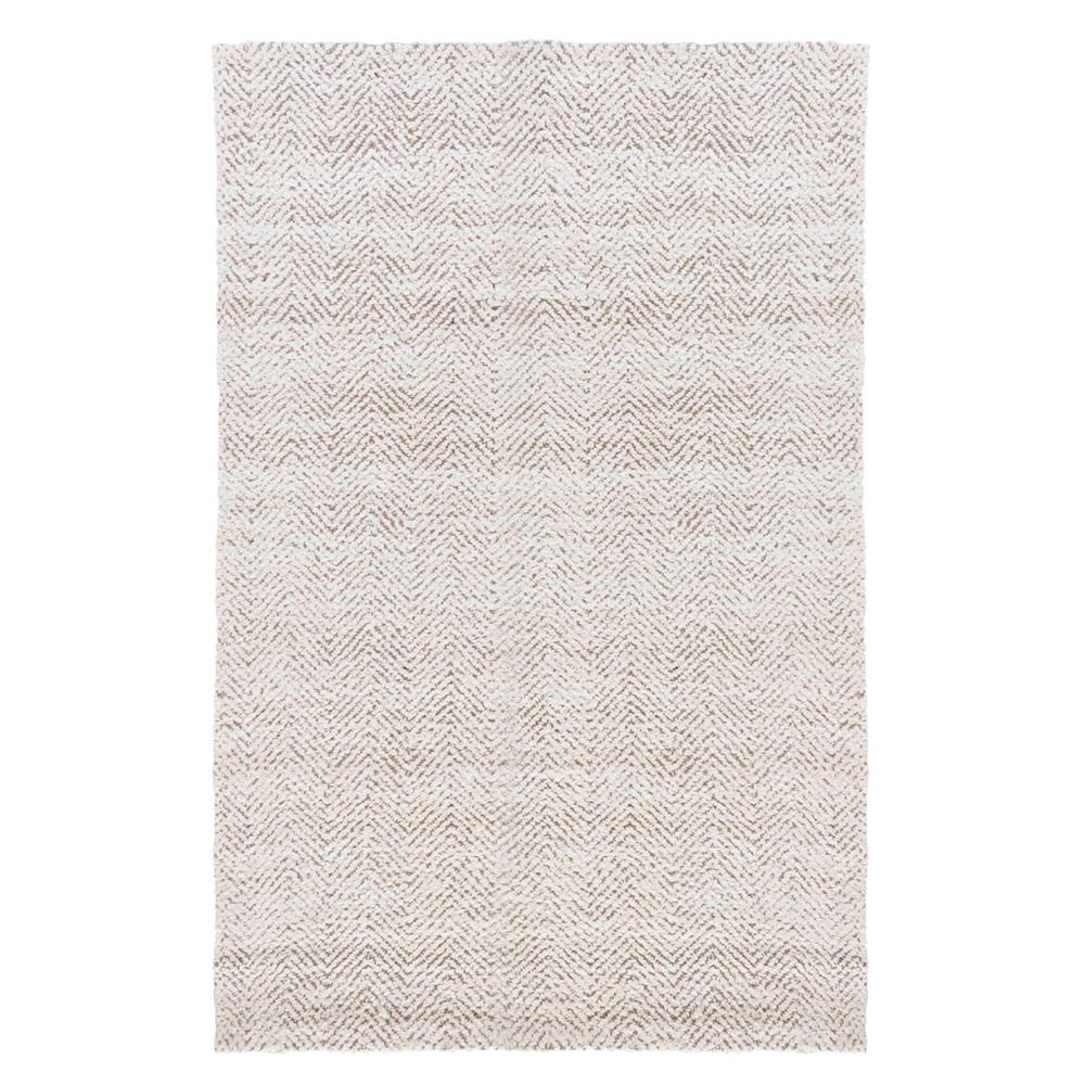 Chevron Hand-woven Jute Area Rug by Kosas Home Ivory/Natural. Picture 1