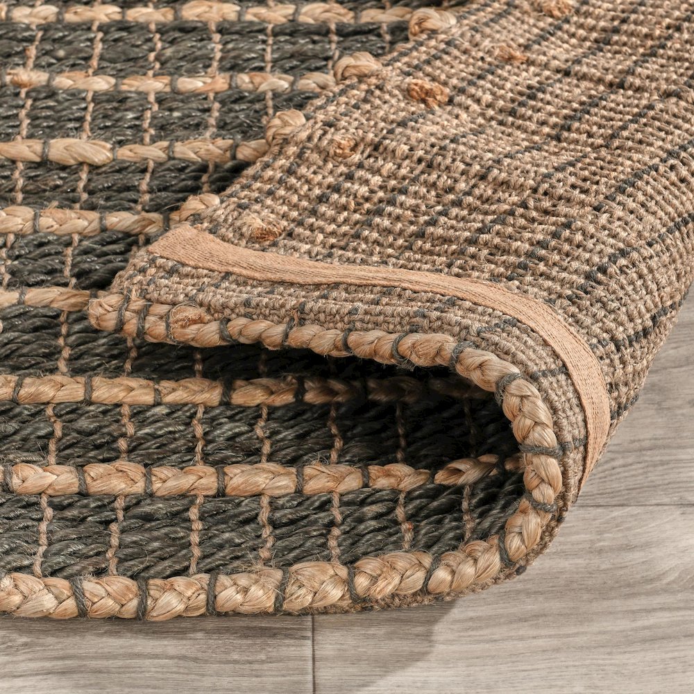 Alysa Natural Handwoven Area Rug by Kosas Home. Picture 4