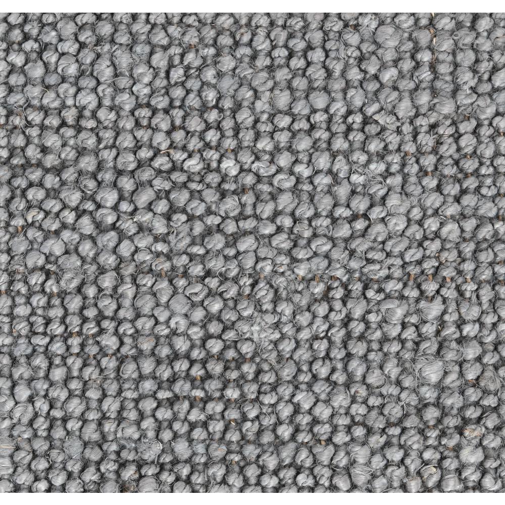Annello Handspun Jute Area Rug, Blue Charcoal by Kosas Home. Picture 4