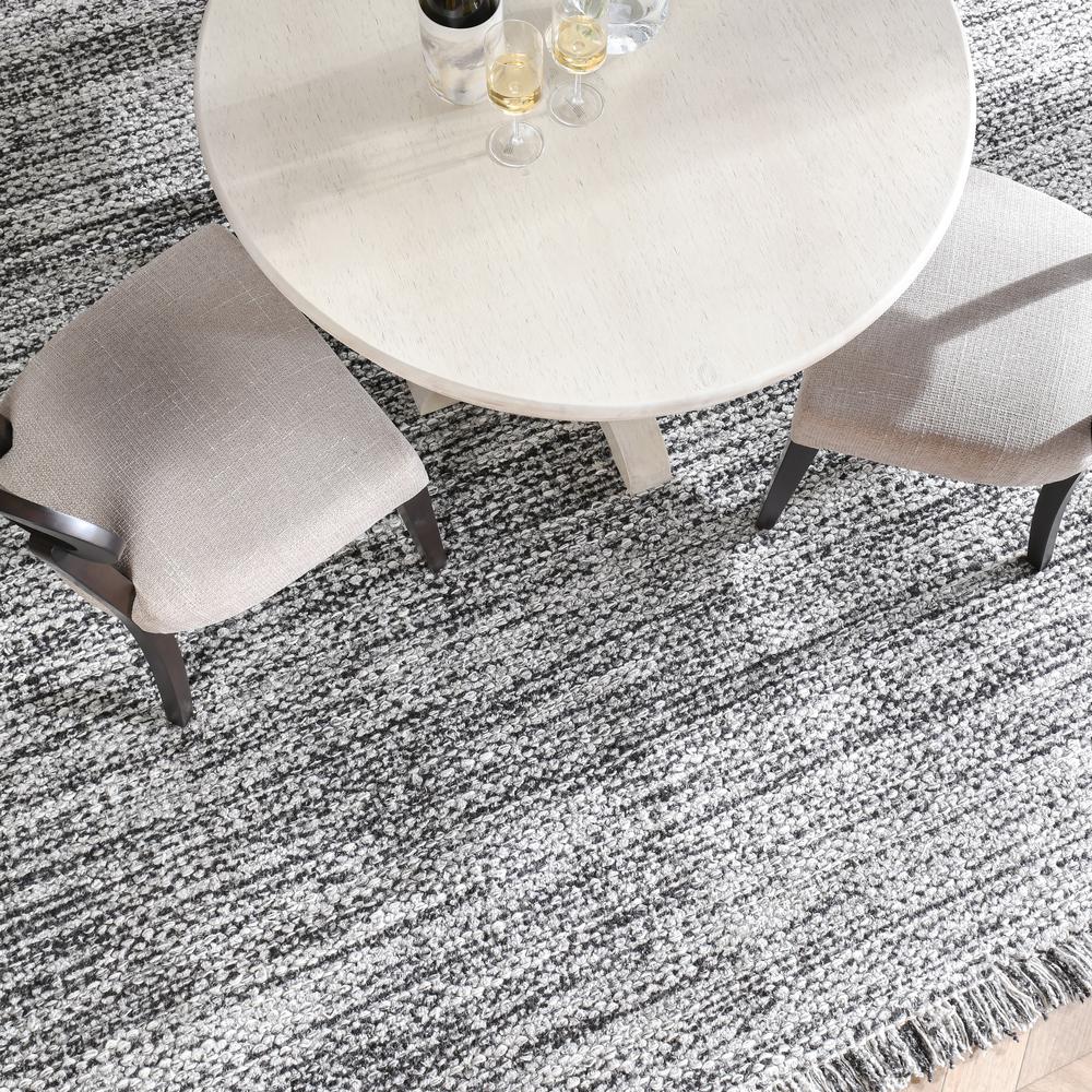 Bradbury Solid Wool Blend Area Rug by Kosas Home. Picture 5