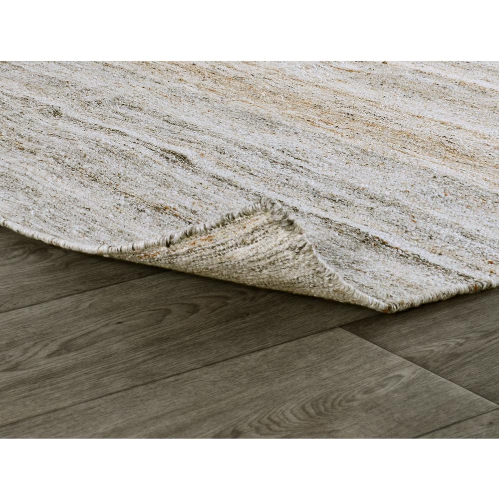 Oscoda 9x12 Handwoven Fog Gray Area Rug by Kosas Home. Picture 3